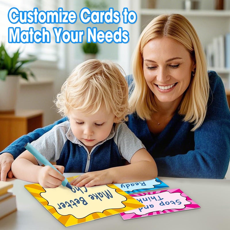 ZKOO Student Behavior Clip Chart for Classroom Management Kids Track Reward Pocket Chart Hanging Creative Bulletin Board Teacher Supplies for Preschool Class Must Haves, Classroom Homeschool - Image 5
